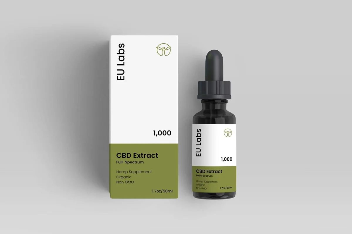 1000mg full-spectrum CBD oil dropper bottle — CBD Oil Brisbane