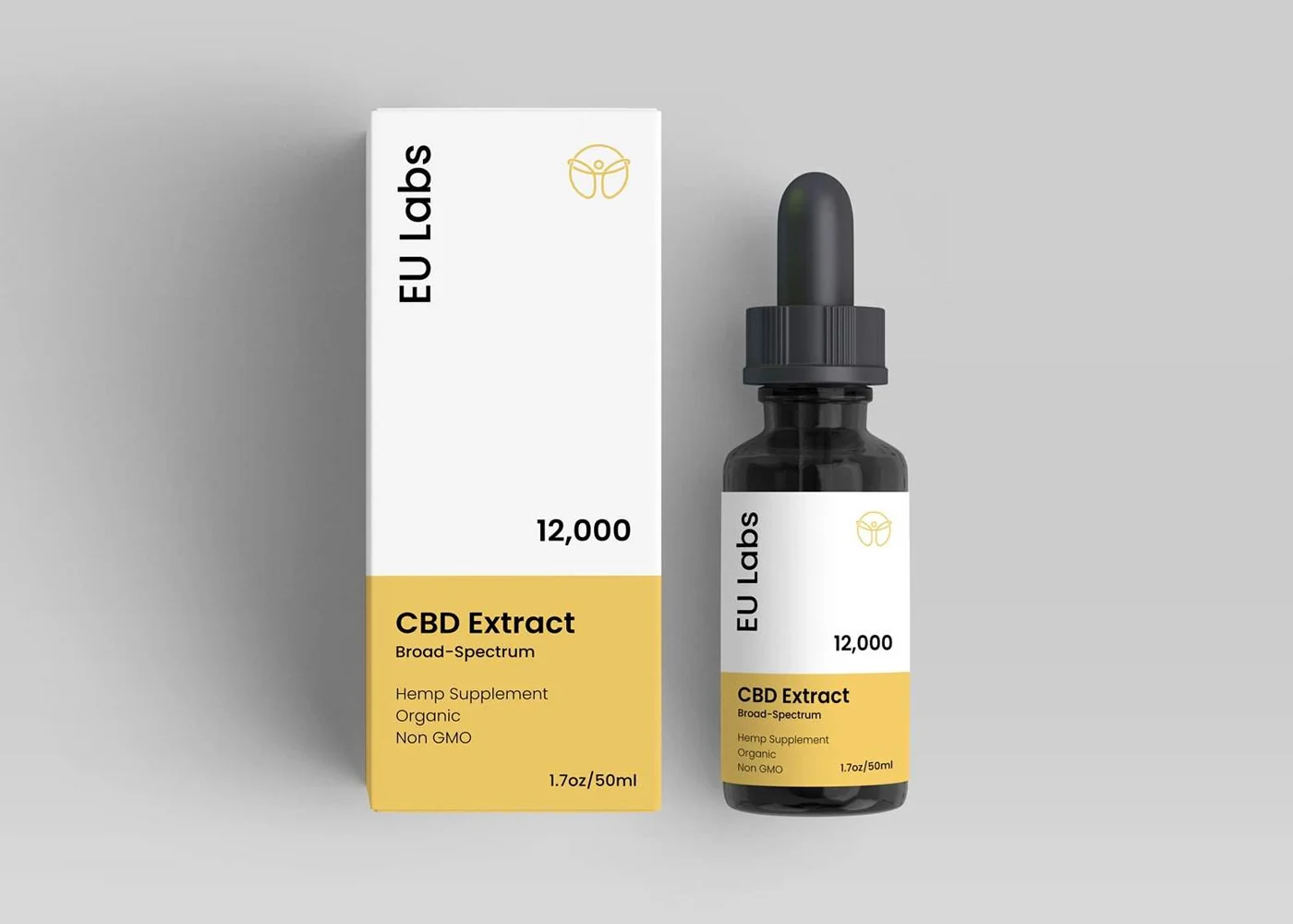 12000mg broad-spectrum CBD oil dropper bottle — CBD Oil Brisbane