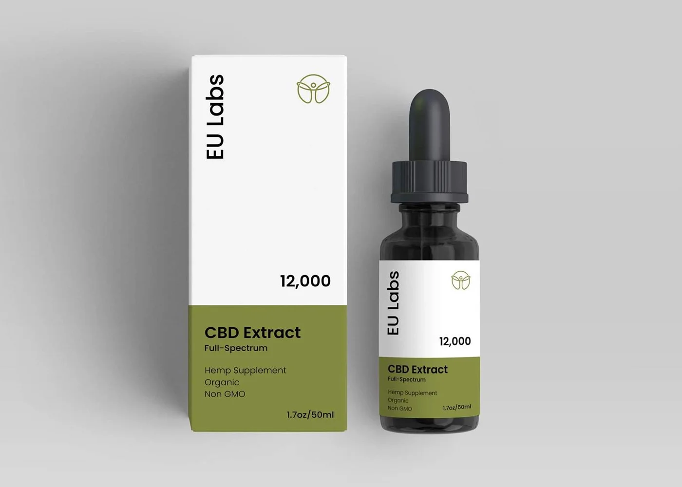 12000mg full-spectrum CBD oil dropper bottle — CBD Oil Brisbane