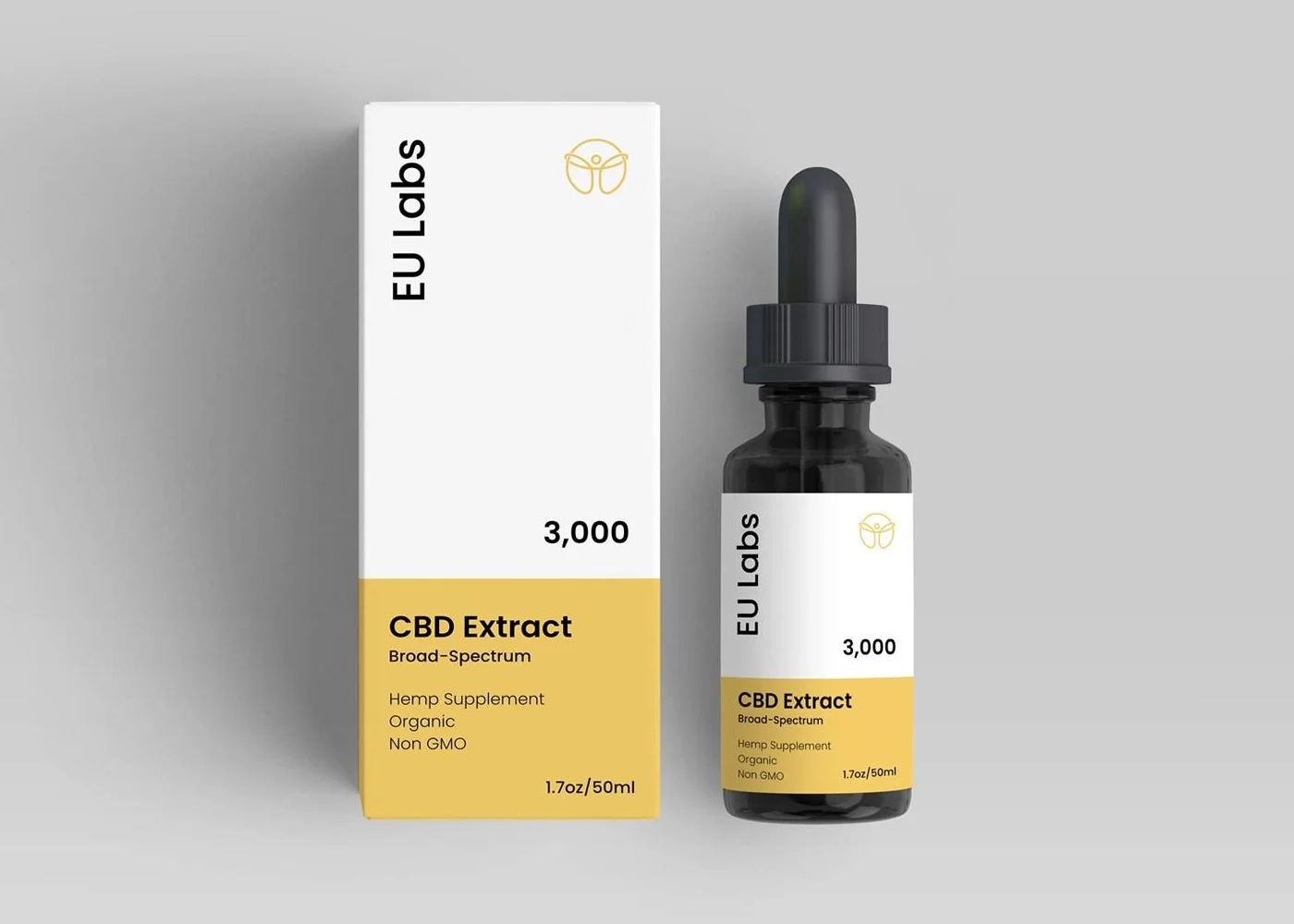 3000mg broad-spectrum CBD oil dropper bottle — CBD Oil Brisbane