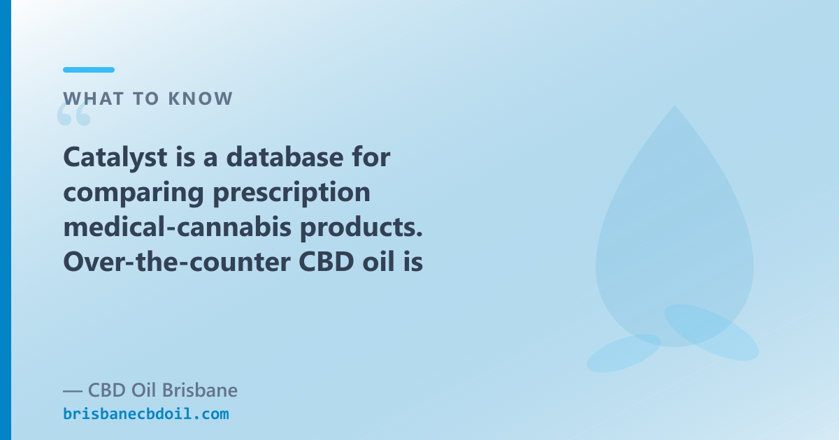 OTC CBD oil in Brisbane — no prescription, no consultation, ships across QLD