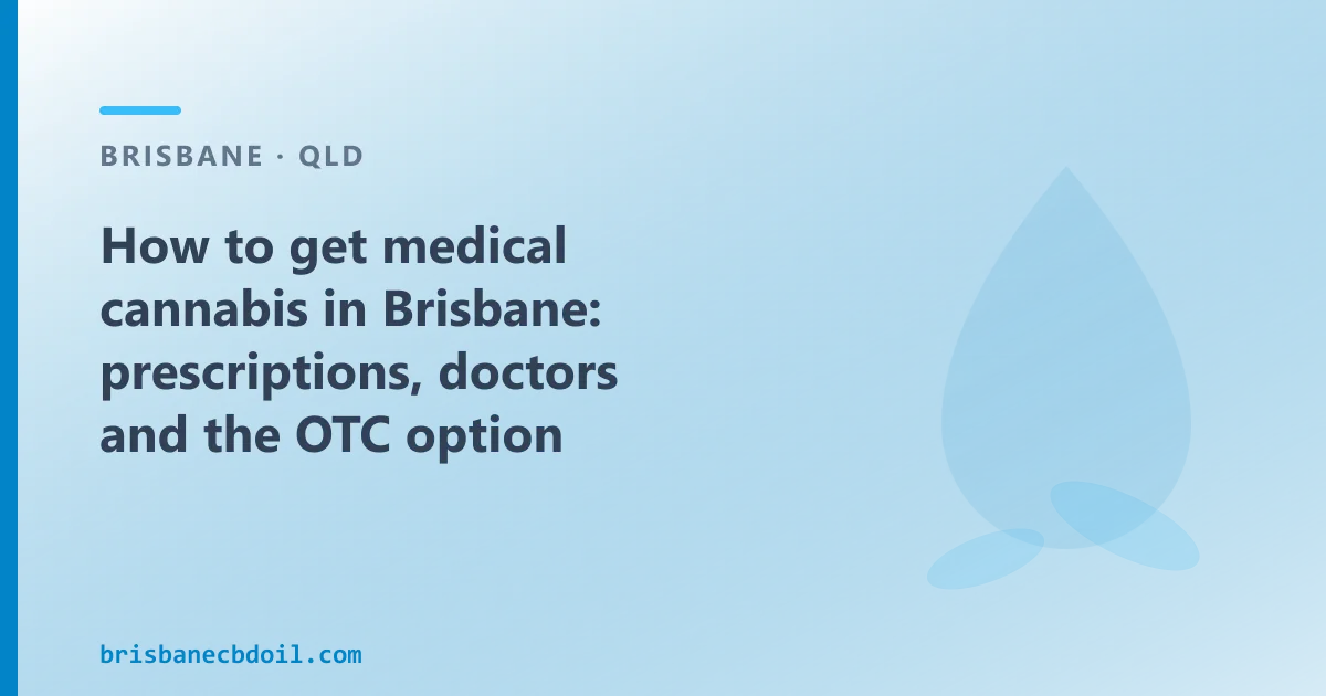 How to get medical cannabis in Brisbane: prescriptions, doctors and the OTC option